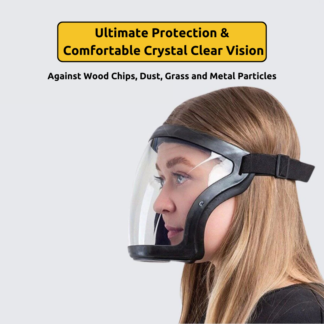 WoodyLock® Anti-Dust & Fog-Resistant Face Shield Mask