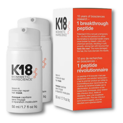 K18 - (1+1 GRATIS!) Hair Leave-in Molecular Repair Masker - 50ml