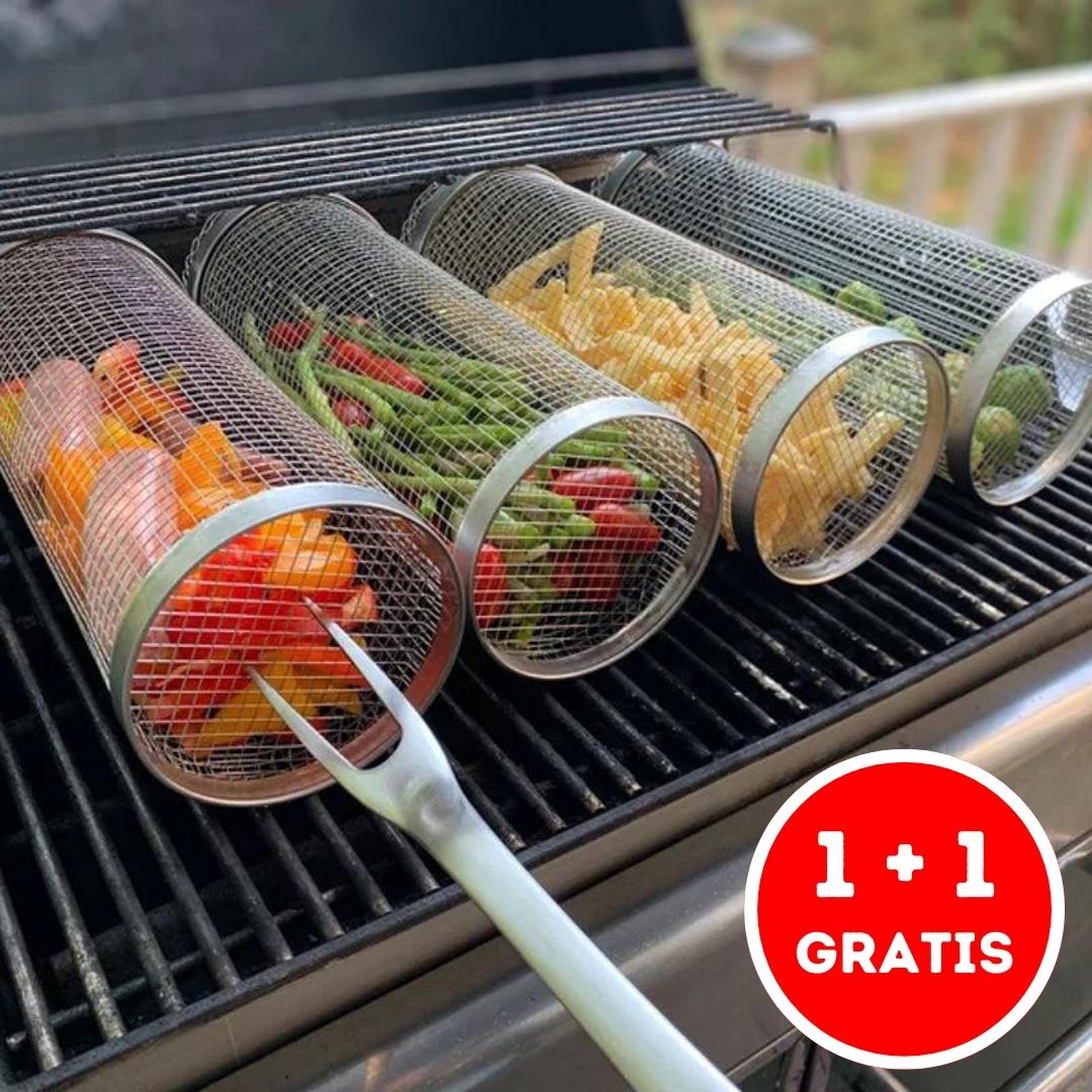 GrillMaster™ - Handige grillmand voor de barbecue