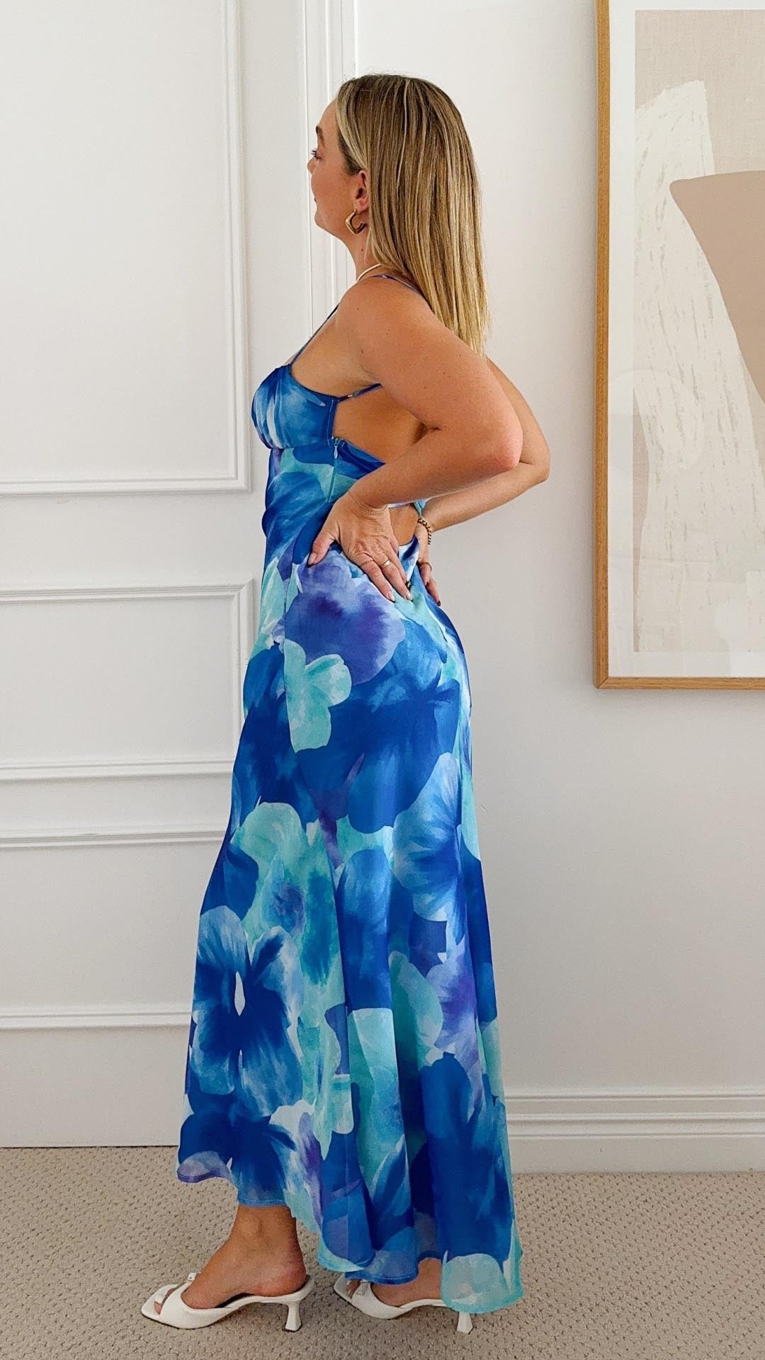 Azure | zomerse elegantie maxi jurk