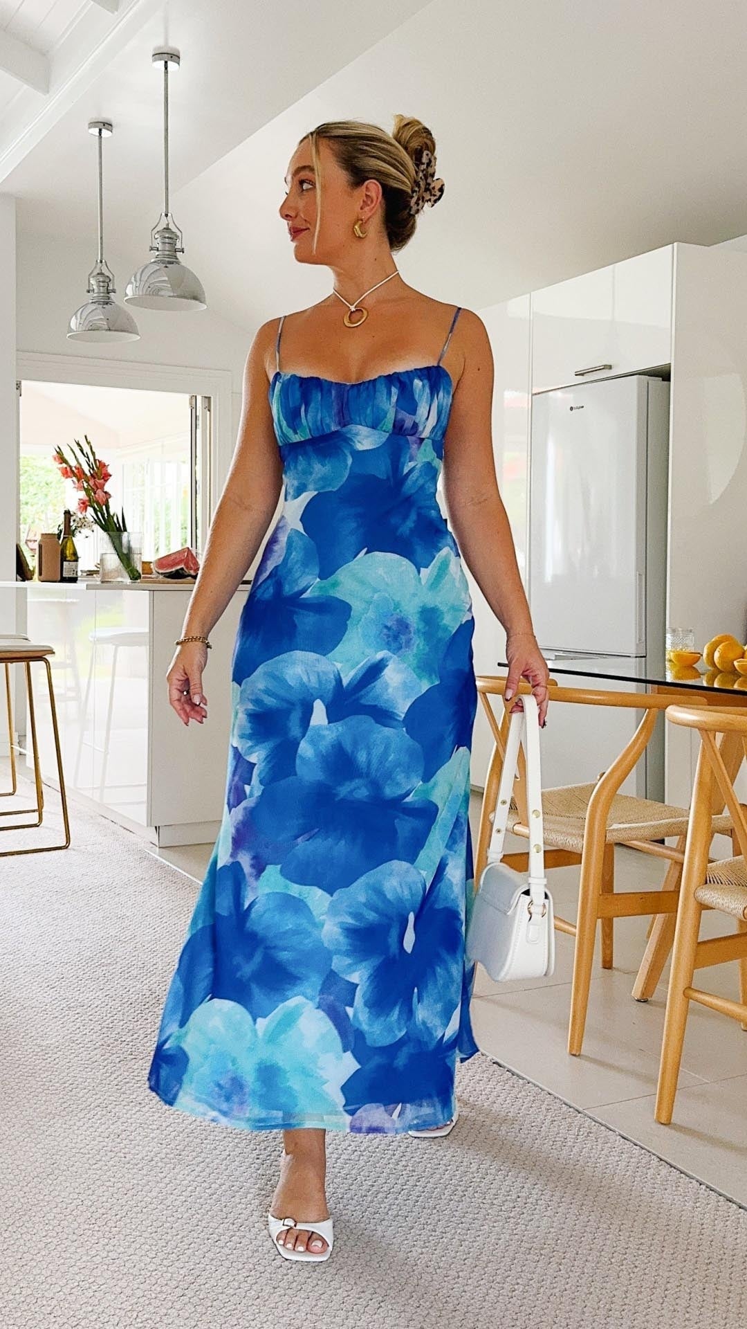 Azure | zomerse elegantie maxi jurk